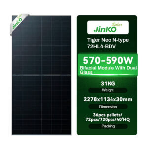 Jinko 625 watt Solar